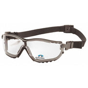 Bifocal Safety Goggles, 2.5 Diopter, Clear Lens, H2X Anti-Fog, Foam Padding, V2G Series