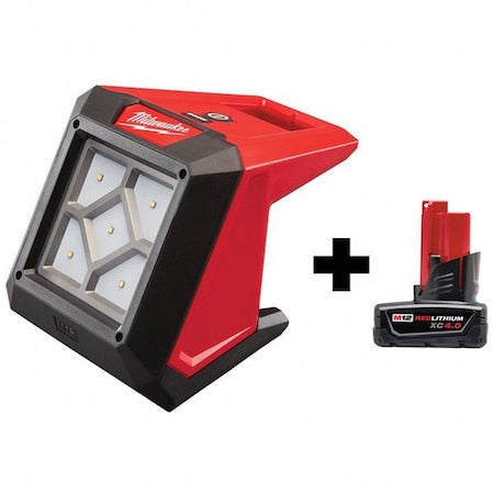M12 ROVER Mounting Light, M12 XC4.0 Batt