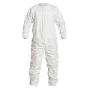 Bound Neck. Dolman Sleeve Design. Zipper Closure. White. 2X