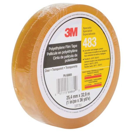 SealingTape,Transparent,36ydL,1inW