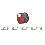 4/0 Inco Double Loop Chain, Zinc Plated, 100' per Reel