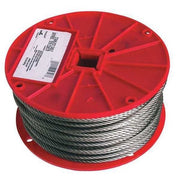 1/16 in 7 x 7 Type 304 Stainless Steel Cable, 250 Feet per Reel