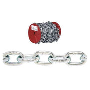 5/16" Grade 30 Proof Coil Chain, Zinc Plated, 60' per Reel