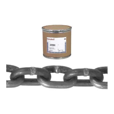 3/8" Grade 30 Proof Coil Chain, Self Colored, 200' per Drum