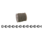 No. 36 Hobby/Craft Ball Chain, Chrome Plated, 164' per Reel