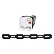 No. 8 Plastic Chain, Black, 138' per Square Pail