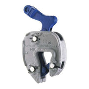 GX Plate Clamp with Chain Connector, 1/16"- 3/4" Grip, 1 Ton WLL