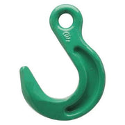 3/4" Cam-Alloy Eye Foundry Hook, Grade 100, Painted Green