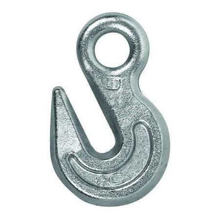 1/4" Eye Grab Hook, Grade 43, Zinc Plated