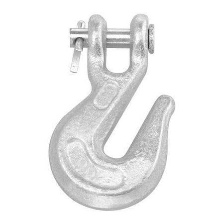 1/2" Clevis Grab Hook, Grade 43, Zinc Plated