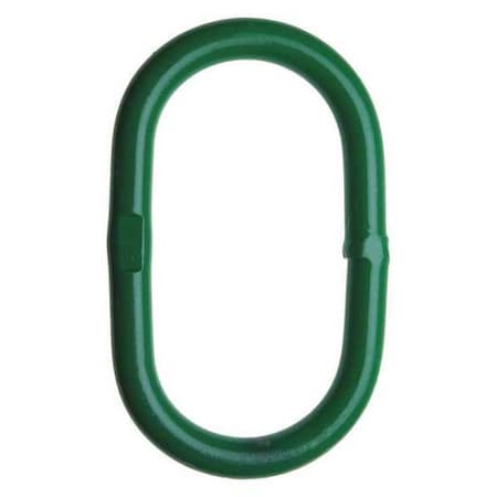 1-1/4" (VO-4) Cam-Alloy Oblong Master Link, Grade 100, Painted Green