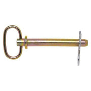 5/8" x 6" Hitch Pin w/Clip, Yellow Chromate