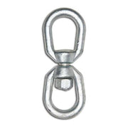 5/16" Eye & Eye Swivel, Forged, Galvanized