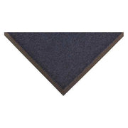Entrance Mat, Nylon, 3/8 in Thick, Navy Blue, 4 ft W x 6 ft L