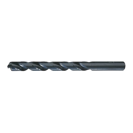 17/64 118 Degree HSS General Purpose Jobber Length Drill Cle-Line Import 1600 Steam Oxide RHS/RHC