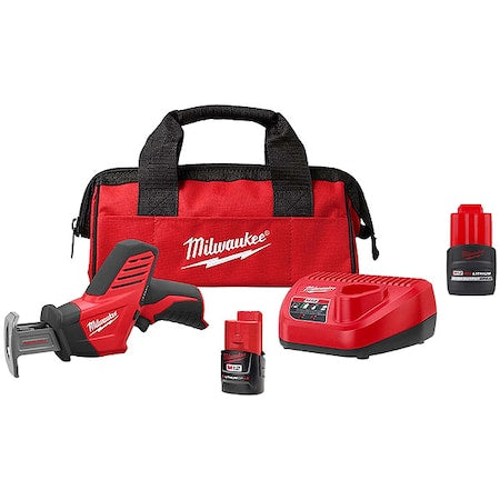 M12 HACKZALL Recip Saw Kit + M12 HIGH OUTPUT CP2.5 Battery Pack