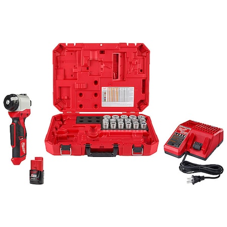 M12 Cable Stripper Kit with 17 Cu THHN / XHHW Bushings
