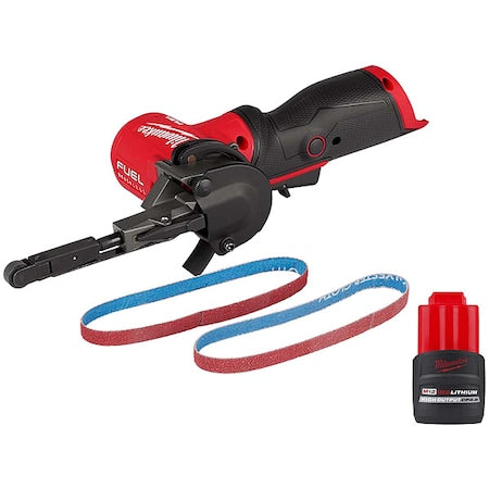 M12 FUEL 3/8" X 13" Bandfile + M12 HIGH OUTPUT CP2.5 Battery