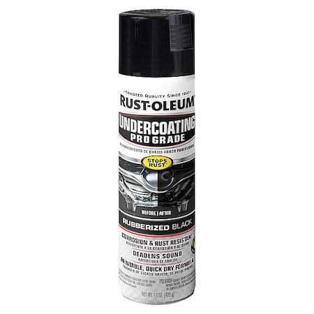 Rubberized Undercoating,Black,15 oz