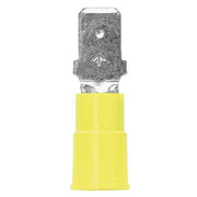 Male Disconnect, Yellow, 12-10AWG, PK25
