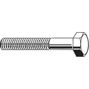316, 3/8"-16 Hex Head Cap Screw, Plain Stainless Steel, 6-1/2 in L, 5 PK