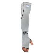 Sleeve with Thumb Slot,18 In,10 Guage