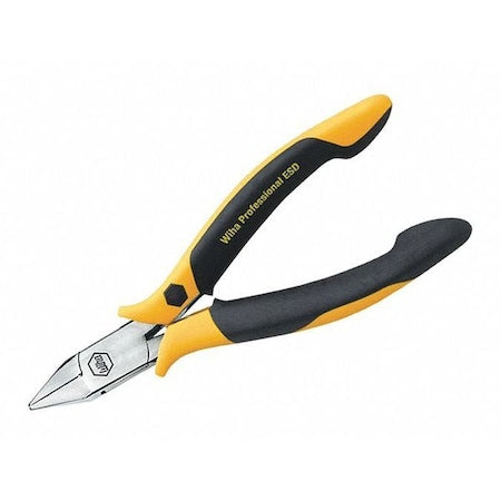 ESD Prec Tapered Head Semi Flush Cutters