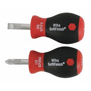 2 Piece Stub Screwdriver Set