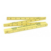 MaxiFlex Fold"g Ruler "ch & Metric