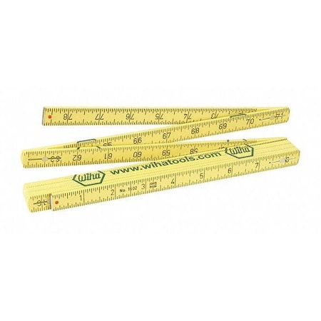 MaxiFlex Fold"g Ruler "ch & Metric