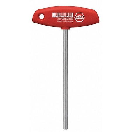 Metric Comfort Grip T-Handle Hex Key Hex Key, 3 mm Tip Size