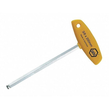 SAE Comfort Grip T-Handle Ball Hex Key Hex Key, 3/16" Tip Size