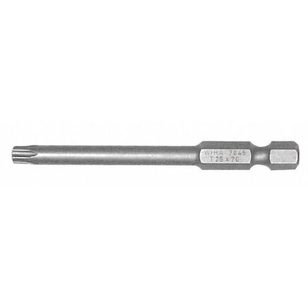 T20 Torx Power Bit, 1/4In. Hex Drive, 2.,PK10