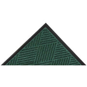 Entrance Mat, Polypropylene, 3/8 in Thick, Green, 2 ft W x 3 ft L