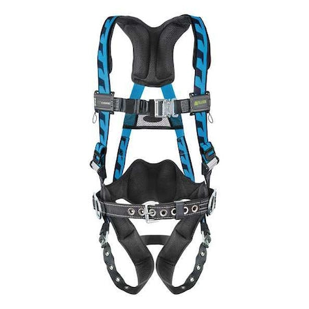 AirCore(TM) Full Body Harness, L/XL, 400 lb., Quick-Connect Chest/ Tongue Leg Straps