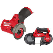 M12 FUEL 3" Compact Cut Off Tool + M12 FUEL Compact Band Saw