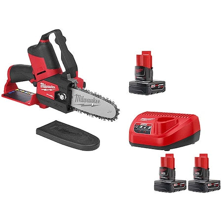 M12 FUEL HATCHET 6 in Pruning Saw Kit + M12 XC Battery 2-Pack