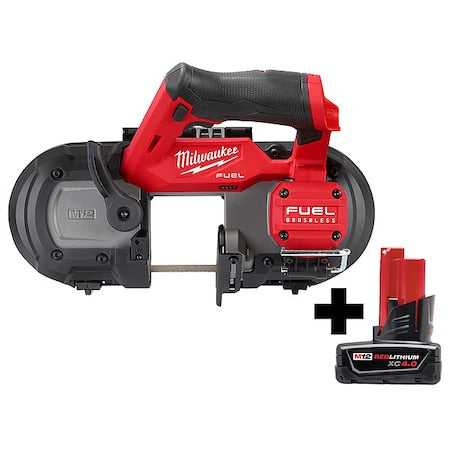 M12 FUEL Compact Band Saw + M12 XC 4.0 Battery Pack