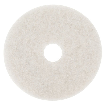 Buffing/Cleaning Pad,13 In,White,PK5
