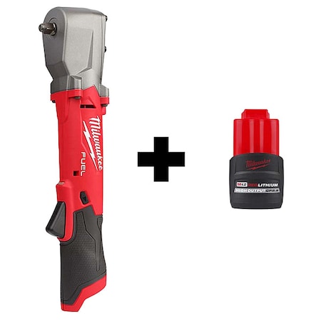 M12 FUEL 3/8" Right Angle Impact Wrench w/ Friction Ring + M12 HIGH OUTPUT CP2.5 Battery