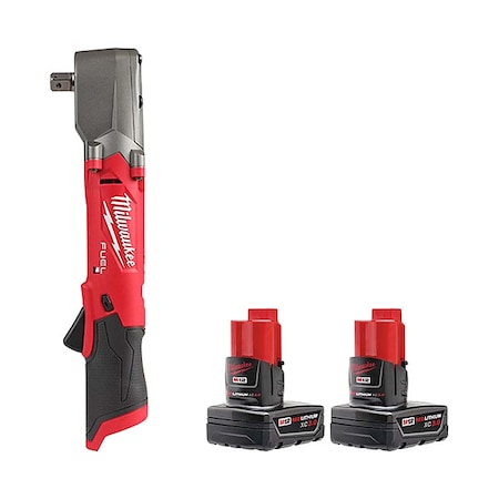 M12 FUEL 1/2" Impact Wrench + Battery2PK