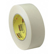 Painter's Tape, 12 mm W x 55 m L, 6.3 mil Thick, Tan, Rubber Adhesive