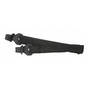 Eyeglass Elastic Strap Black, Black, 4 in Length, Rubber, Loop Attachment