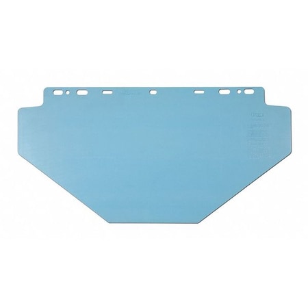 Faceshield Visor, Clear Visor, Polycarbonate, Uncoated Lens, Clear