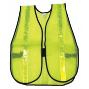 Poly Mesh Safety Vest 1 3 8 Lime Strip