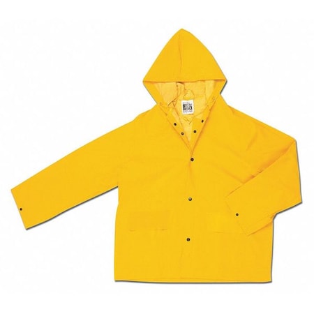 Classic .35Mm PVC Poly Jacket W Att,2XL