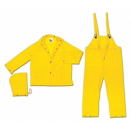 Squall .20Mm Single Ply Pvc Suit 3,3XL, PVC, Yellow, 3XL