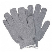 9425K Light 14Oz Loop In Terry Cont,PK12, Not Rated Max Temp., Knit Cuff Gray, L ( 9 ), 12 PK