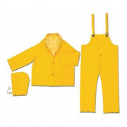 Classic Plus .35Mm Pvc Poly Suit 3 P,S, PVC/Polyester, Yellow, S