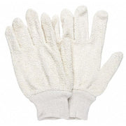 9401K Knit Gloves, 500  Degrees F Max Temp., Knit Cuff White, M ( 8 ), 12 PK